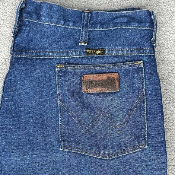 Vintage Wrangler Jeans Mens 70s No Fault 38x32 Fits 37x30.5 Talon Western Cowboy - Picture 1 of 12